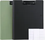 A4 formato segtuvas, 2 užlenkiami segtuvai, segtuvas su skiriamąja etikete, ra&scaron;ymo lenta su popieriaus spaustuku popieriui laikyti mokykloje, biure, dirbtuvėse, ligoninėje stovintiems darbuotojams