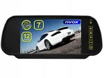 Automagnetola Nvox automobilinis galinio vaizdo veidrodėlis monitorius 7 colių atbulinės eigos kameroms 12v 24v