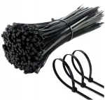 Lumilight kabelinės jungtys 300x3.6mm juodos spalvos 100vnt.