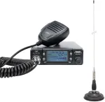 CB radijo stotelės komplektas PNI Escort HP 9700 USB ir CB antena PNI ML100 su magnetiniu pagrindu
