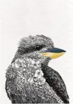 Maxwell & Williams Marini Ferlazzo Birds ar indi&scaron;kojo povo dizainu margintas arbatos rank&scaron;luostis, 100% medvilnė, juoda/balta, 50 x 70 cm, galima skalbti skalbimo ma&scaron;inoje