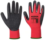 Portwest Flex Grip lateksinės pir&scaron;tinės, spalva: raudona/juoda, dydis: Xl Reg