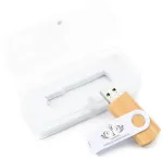Pendrive 128 Gb Usb 3.0 su graviravimu Komunijai, medinis