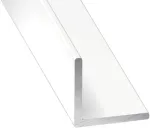 Cqfd pvc kampinis profilis 10 x 10 - 2 m baltas