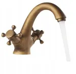 Aqua-tek Retro/vintage žalvarinis pastatomas praustuvo mai&scaron;ytuvas