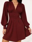 Italy Moda Sukienka-MI-SK-A1769.97-bordinė