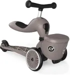 Scoot and Ride Scoot & Ride Unisex - Highwaykick 1 Lifestyle paspirtukas su sėdyne ir dėtuvu kūdikiams