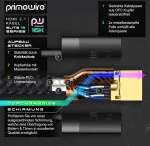 Csl - 16k hdmi kabelis 2.1-2m - 16k @ 30hz 8k @ 60hz 4k @ 120hz - uhd ii - ultra high speed ethernet 48gbps - hdmi 2.1 8k 16k / 2.0 4k - hdr 10+ earc 3d vrr - žaidimų tv ps5 XBOX