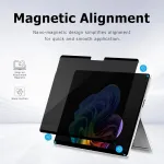 Megoo privatumo ekrano apsauga, skirta surface laptop studio 2/1 14.4 colių, apsauga nuo &scaron;nipinėjimo, akinimo, mėlynos &scaron;viesos ir uv spindulių blokavimo, magnetinė nanotechnologija, nuimamas dizainas