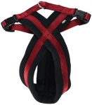 TRIXIE Premium touring petne&scaron;os, M 45-80cm/25mm, raudonos