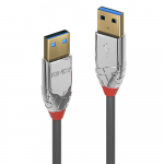USB kabelis Lindy USB-A - USB-A 5 m Pilkas (36629)
