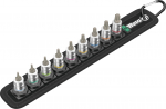WERA diržas A 3 TORX HF Zyklop antgalių rinkinys TORX 1/4
