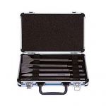 Grąžtas Makita D-42379 - Sukamasis kūjis - Grąžtų komplektas - 25 cm - Mūras - SDS Plus - Pilka