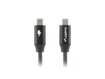 LANBERG USB-C M/M 2.0 laidas 1.8m Quick Charge 4.0 juodas