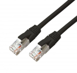 MicroConnect CAT6A UTP 10m Juodas LSZH