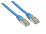 Good Connections Geri ry&scaron;iai RNS Komutacinis kabelis su Rastnasenschutz, kat. 6, S/FTP, PiMF, PVC, 250MHz, mėlynas, 10m, Geri ry&scaron;iai (8060-100B)