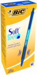 Bic Tu&scaron;inukas Softfeel Clic 1.0 mm, mėlynas, pakuotėje 12 vnt. 914346