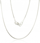 Sidabrinė grandinėlė Snake 1.1 mm - 4.7 g. - 42 - 1.1 mm.