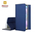 Mocco Smart Magnet Book atverčiamas dėklas skirtas Samsung Galaxy A12, mėlynas