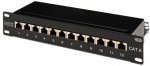 Assmann Electronic DIGITUS Patch Panel 10 colių Cat6 12 prievadų ekranuotas 10 colių