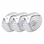 MIKROTIK LHG 5 integruotos antenos, 3 vnt., 5 GHz, 1x RJ45, 100 Mb/s, 24,5 dBi