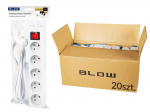 Blow Prailginimo laidas PR-570WSP 5m 3x1.5 baltas o