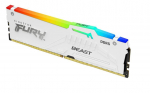 RAM Kingston KF552C40BWA-32 32GB 5200MT/s DDR5 CL40 DIMM FURY Beast Baltas RGB XMP | Kingstonas