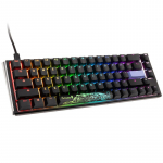 Ducky One 3 Classic Juodas/Baltas SF žaidimų klaviatūra, RGB LED - MX-Raudona US i&scaron;dėstymas