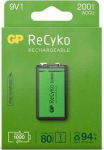 Įkraunamas elementas GP RECYKO 9V, 200 mAh