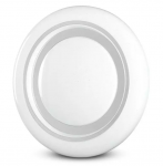 Lubinis &scaron;viestuvas 60W pavir&scaron;inis &scaron;viestuvas V-TAC, 3in1, dimeriuojamas pulteliu, baltas, su žvaigždėtu dangteliu