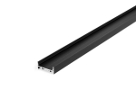 LED juostos profilis VARIO30-01 ACDE-9/TY, juodas, 2m