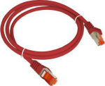 Patch-cord S/FTP kat.6A LSOH 3.0m raudona ALANTEC
