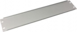 Zaślepka 19" 2U metalo sp., pilka ALANTEC