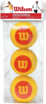 Wilson Starter Foam teniso kamuoliukas, 3 vnt