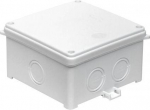 Simet 35137206 Dėžutė be hermeti&scaron;kumo, tu&scaron;čia, 118x118x68mm, IP67, balta N110x110S 35137206