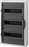 Elektro Plast Nasielsk 2506-01 Modulinis skirstomasis skydas 3x12 n/t ECONOMIC BOX RN 3/36 permatomos durys (N+PE) IP40 2506-01