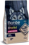 Monge BWild adult sausas pa&scaron;aras (žąsiena) 2,5kg