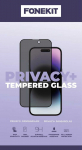 FoneKit Privacy+ viso dangčio grūdintas stiklas, iPhone 15 Pro