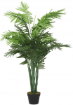 Dirbtinė palmė, žalios spalvos, 80cm, 18 lapų