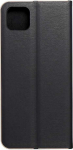 Dėklas Forcell Oem LUNA Book Gold skirtas Samsung Galaxy A22 5G juodos spalvos