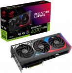 Vaizdo plok&scaron;tė ASUS ROG Strix GeForce RTX 4070 Ti SUPER 16GB GDDR6X OC Edition