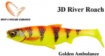 Masalas Savage Gear 3D River Roach Golden Ambulance 4vnt