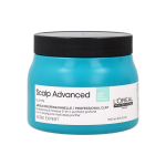 Valomoji kaukė &ndash; &scaron;ampūnas riebiai galvos odai L&rsquo;oreal Professionnel Scalp Advanced Anti-Oiliness 2in1 Deep Purifier Clay 500ml