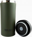 Web-tex termosinis puodukas 330ml žalias spalvos