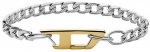 Diesel Stylish men&acute;s steel bracelet DX1338040