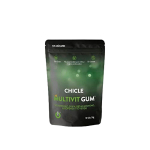 Wugum WUG Multivit Gum - Sugar-Free Chewing Gum with Multivitamins & Žalias Tea 10 pcs