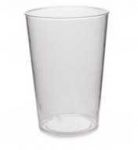 Multi Daugkartinio naudojimo plastikinis stiklinis butelis &bdquo;Verive&ldquo;, 300 ml, &Oslash;77 mm, skaidrus PP, 288 vnt./dėžėje