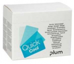 Multi Nudegimų gelis PLUM QuickCool raidės QuickSafe spintelei, 6 dėžutės po 18 vnt./dėžutėje