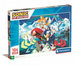 Clementoni Dėlionė 104 vnt. - Ežiukas Sonic