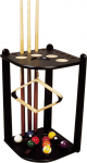 Buffalo Juodas De Luxe Corner Stand for 10 Cues
